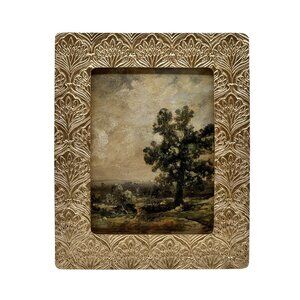 5x7 Gold Ornate Resin Picture Frame